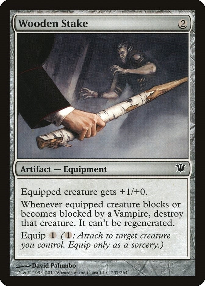 Wooden Stake (237) [ISD] - MTG Single