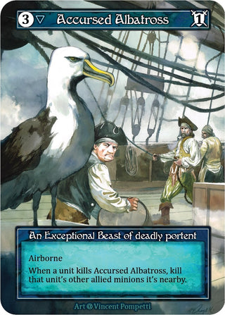 Image for Accursed Albatross (Foil) (Alpha) - Sorcery: Contested Realm