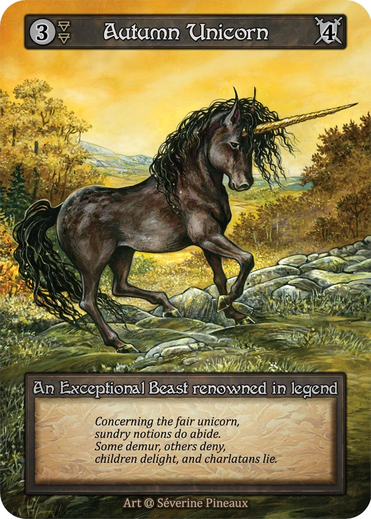 Autumn Unicorn - Sorcery: Contested Realm Single