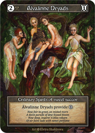 Image for Alvalinne Dryads (Foil) (Alpha) - Sorcery: Contested Realm