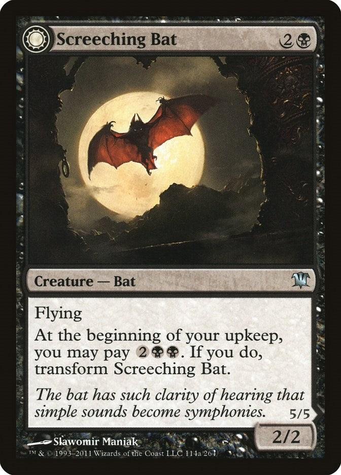 Screeching Bat (114) [ISD] - MTG Single