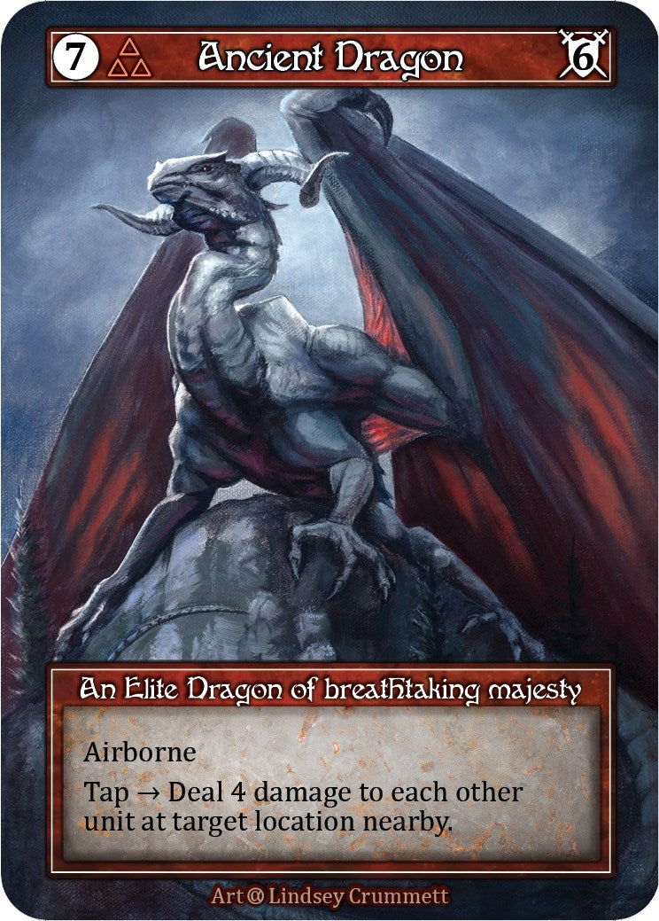 Ancient Dragon (Foil) - Sorcery: Contested Realm Single