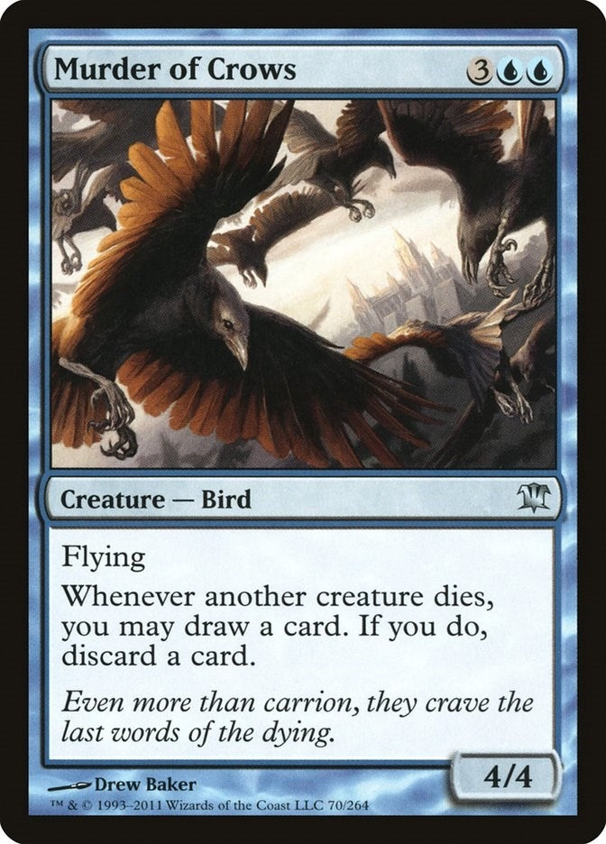 Murder of Crows (70) [ISD] - MTG Single
