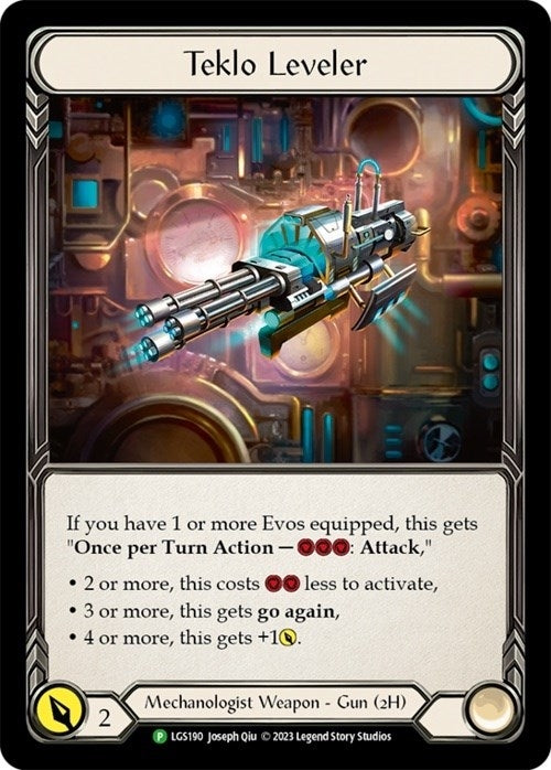 Teklo Leveler (190) [PR] - Flesh and Blood TCG Single