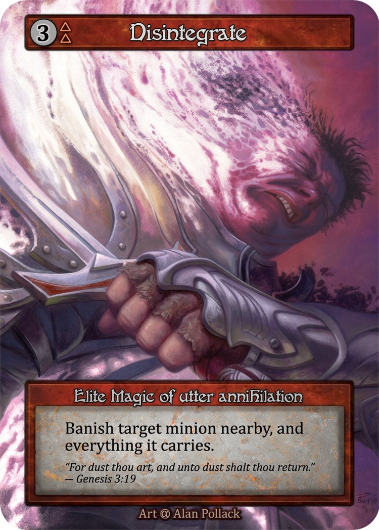 Disintegrate - Sorcery: Contested Realm Single