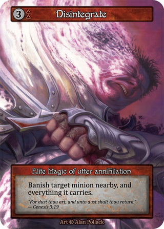 Disintegrate - Sorcery: Contested Realm Single