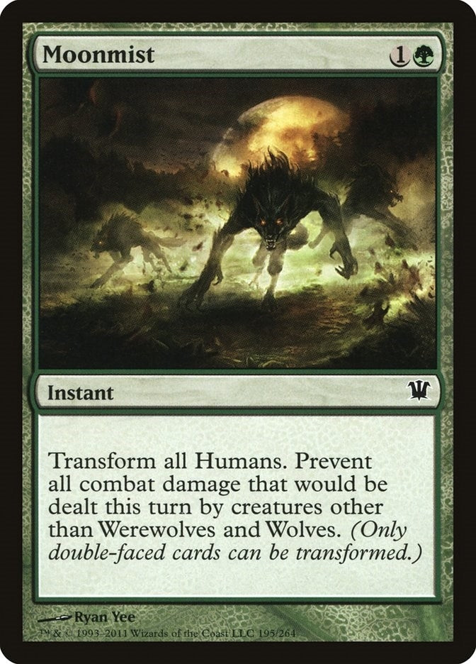 Moonmist (195) [ISD] - MTG Single