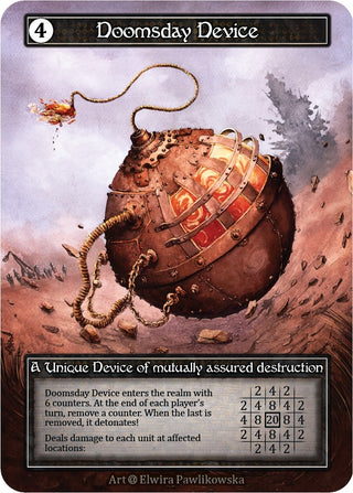 Image for Doomsday Device (Foil) (Alpha) - Sorcery: Contested Realm