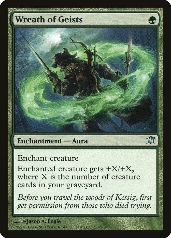 Wreath of Geists (211) [ISD] - MTG Single