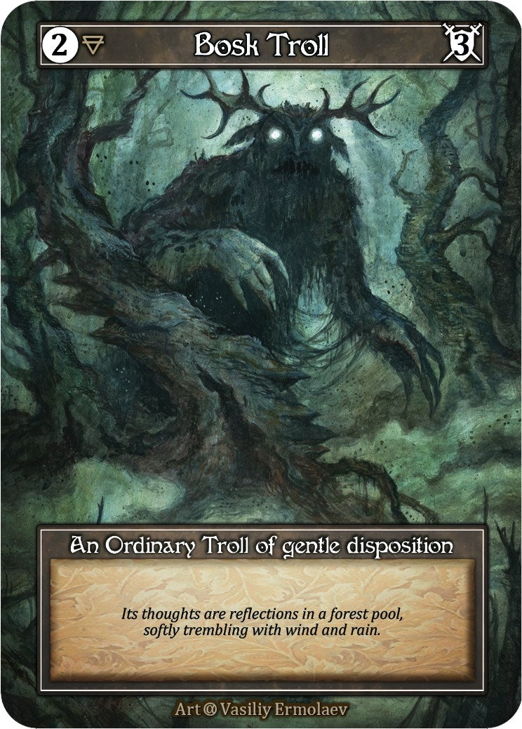 Bosk Troll (Foil) - Sorcery: Contested Realm Single