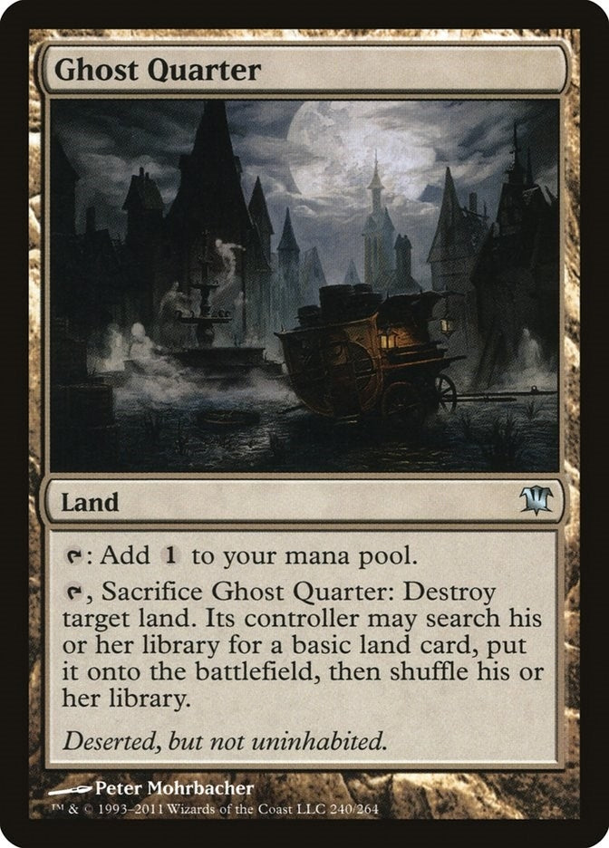 Ghost Quarter (240) [ISD] - MTG Single