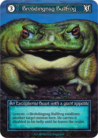 Brobdingnag Bullfrog (Foil) - Sorcery: Contested Realm Single