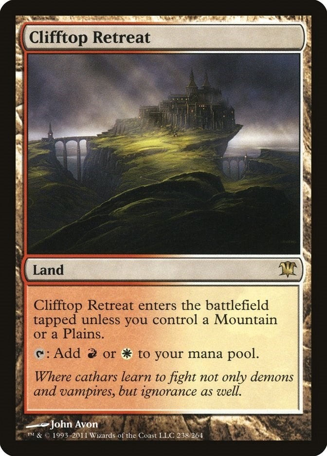 Clifftop Retreat (238) [ISD] - MTG Single