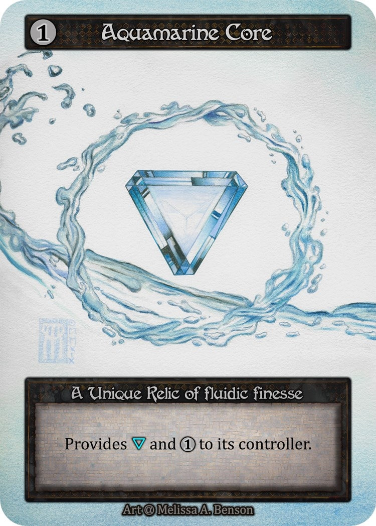 Aquamarine Core - Sorcery: Contested Realm Single