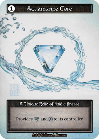 Aquamarine Core (Foil) - Sorcery: Contested Realm Single