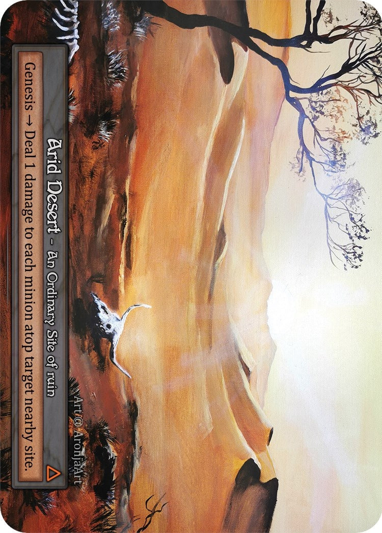 Arid Desert (Preconstructed Deck) - Sorcery: Contested Realm Single