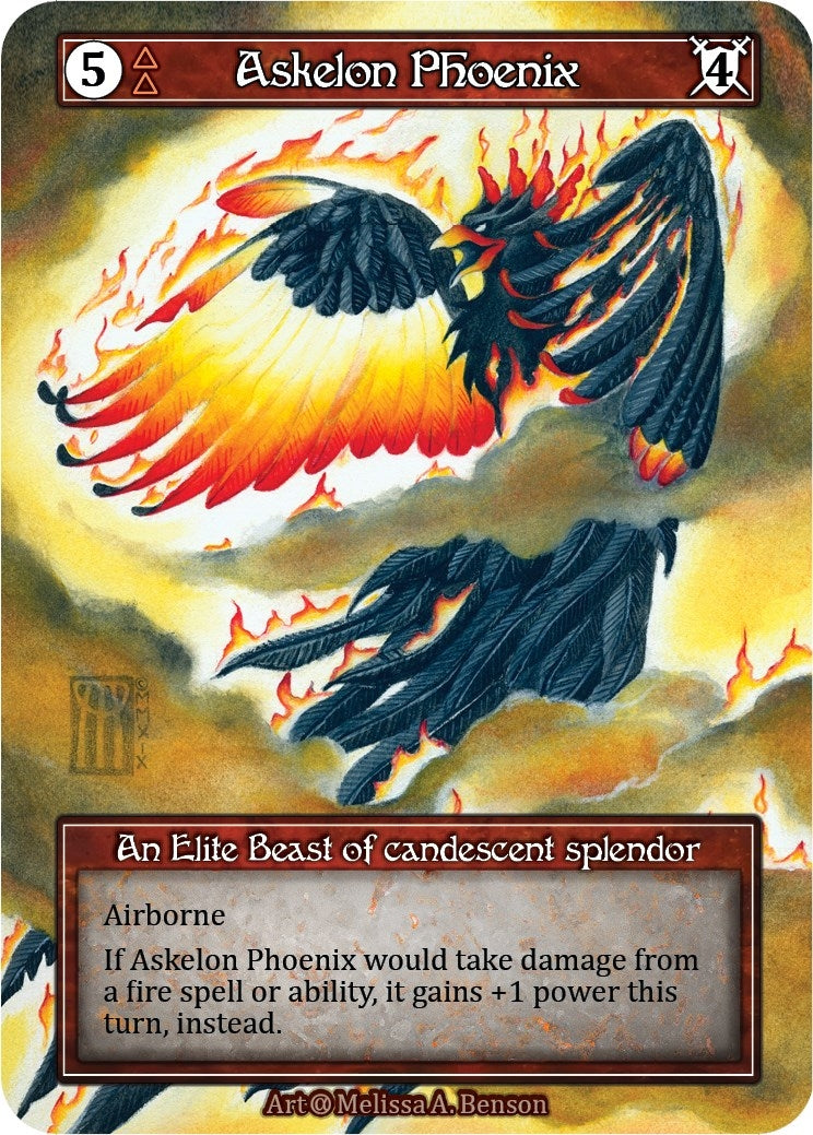 Askelon Phoenix (Foil) - Sorcery: Contested Realm Single