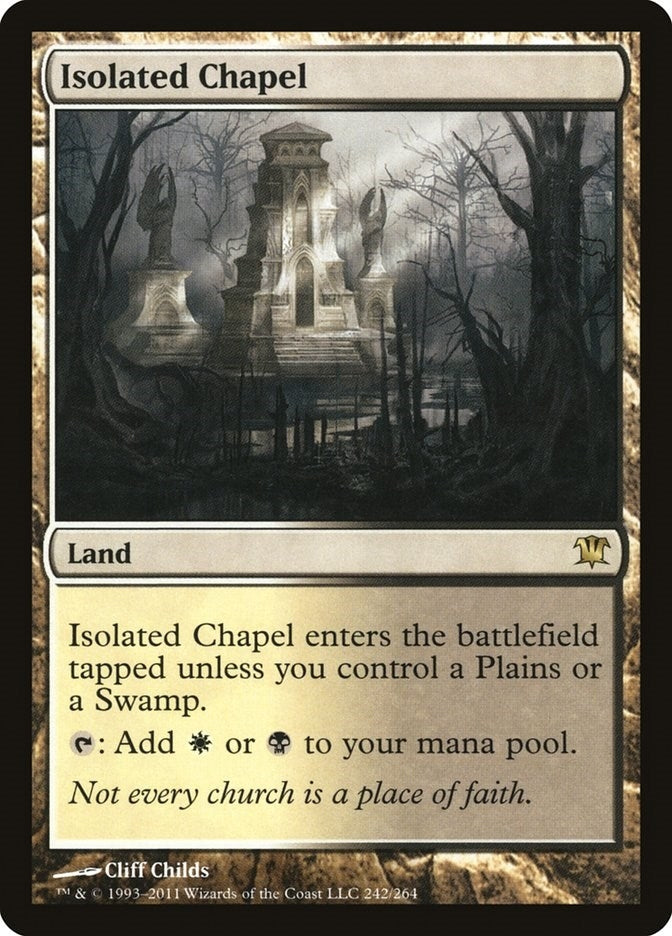 Isolated Chapel (242) [ISD] - MTG Single
