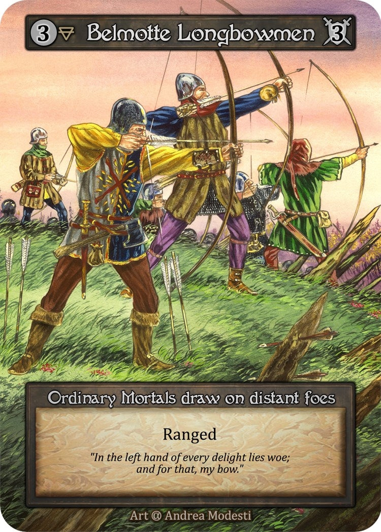 Belmotte Longbowmen - Sorcery: Contested Realm Single