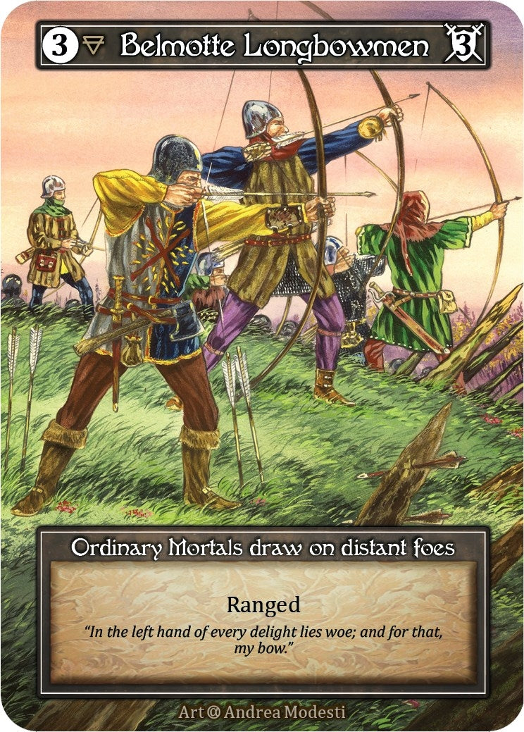 Belmotte Longbowmen (Foil) - Sorcery: Contested Realm Single