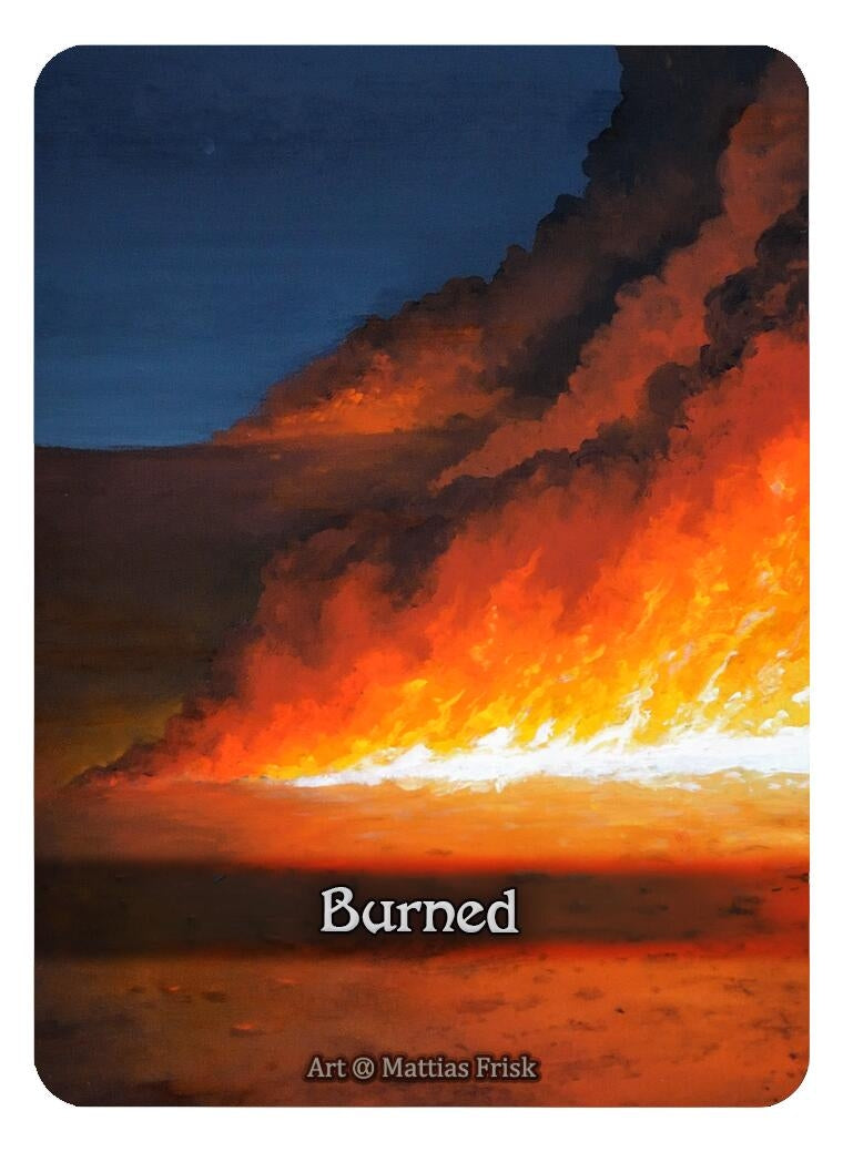 Image for Burned/Engulfed (Box Topper) (Alpha) - Sorcery: Contested Realm