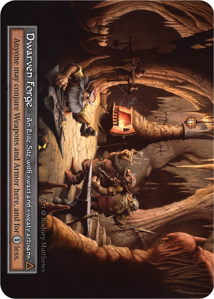 Image for Dwarven Forge (Foil) (Alpha) - Sorcery: Contested Realm