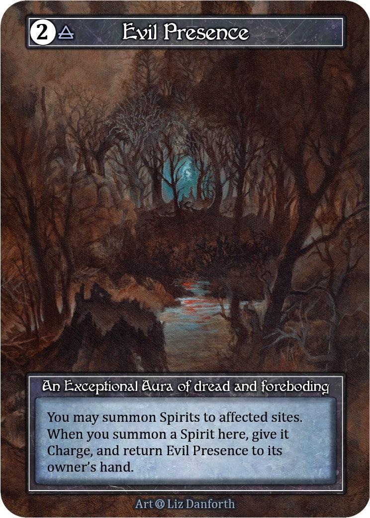 Evil Presence (Foil) - Sorcery: Contested Realm Single