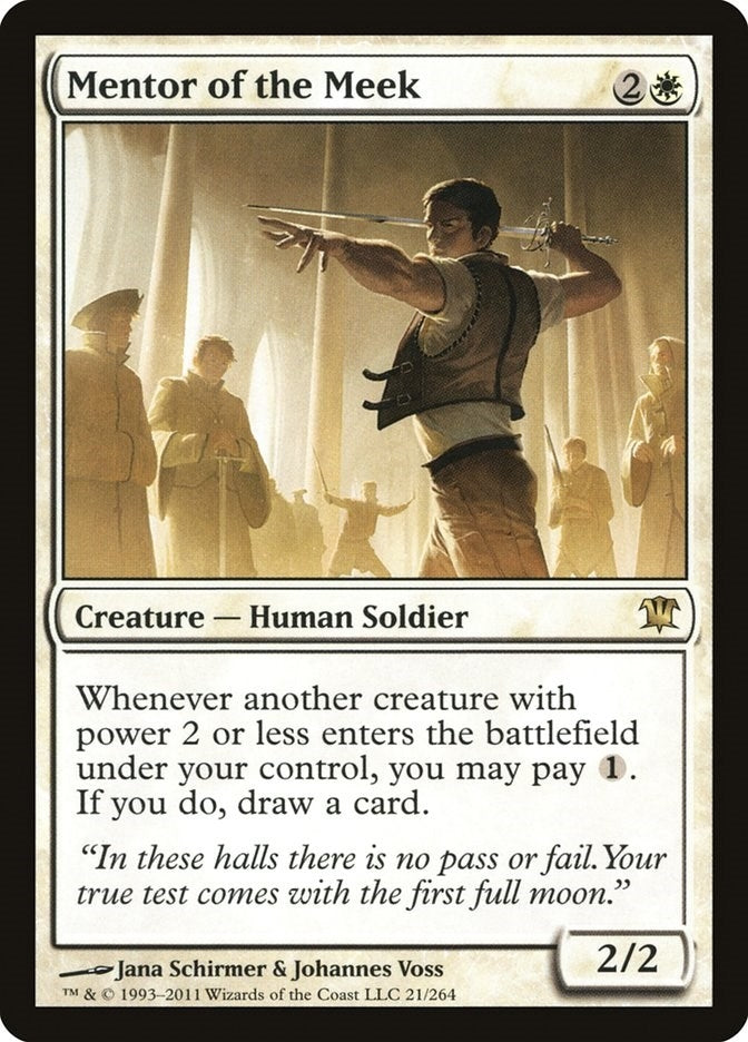 Mentor of the Meek (21) [ISD] - MTG Single
