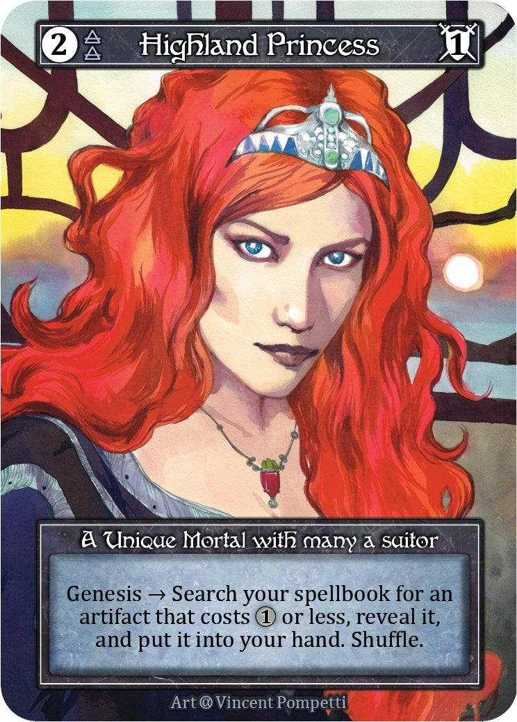 Image for Highland Princess (Foil) (Alpha) - Sorcery: Contested Realm