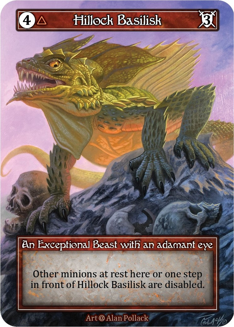 Hillock Basilisk (Foil) - Sorcery: Contested Realm Single
