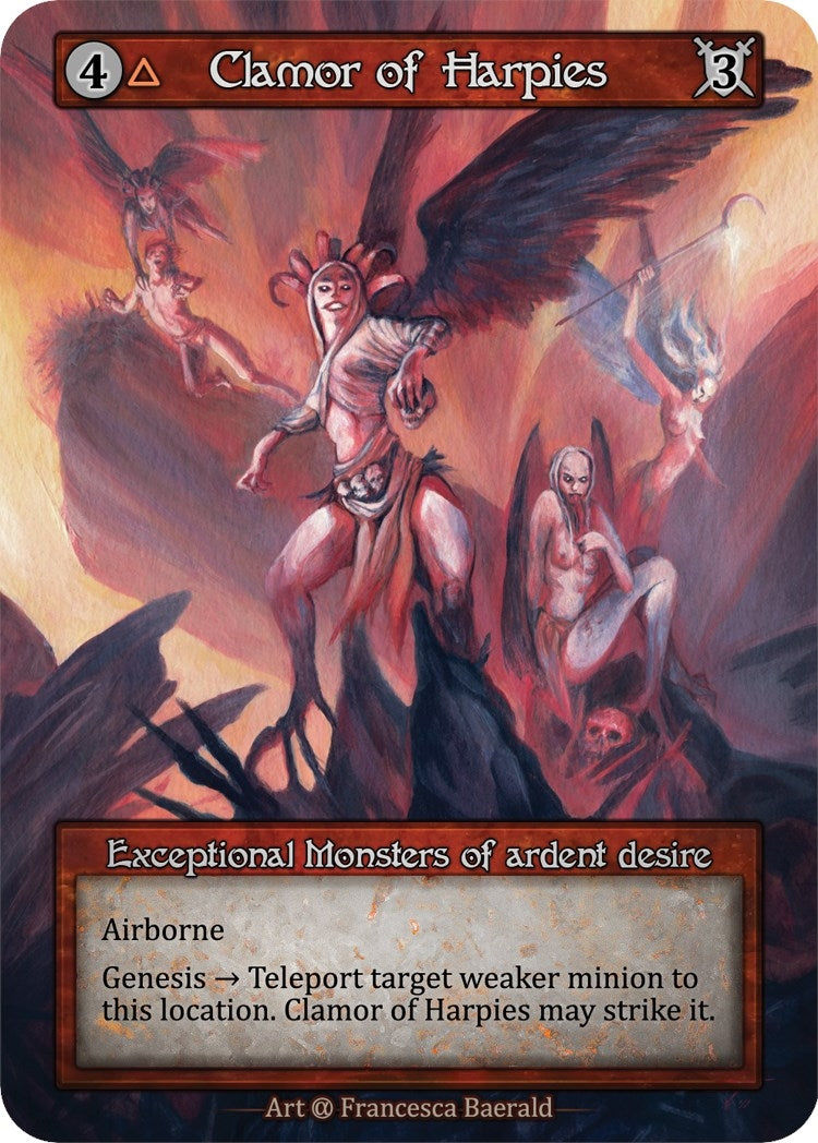 Clamor of Harpies (Preconstructed Deck) - Sorcery: Contested Realm Single