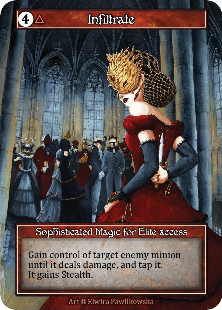 Infiltrate (Foil) - Sorcery: Contested Realm Single