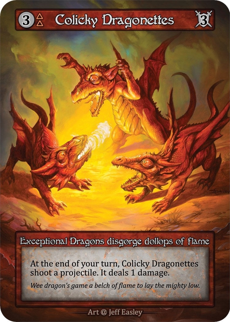 Colicky Dragonettes (Preconstructed Deck) - Sorcery: Contested Realm Single