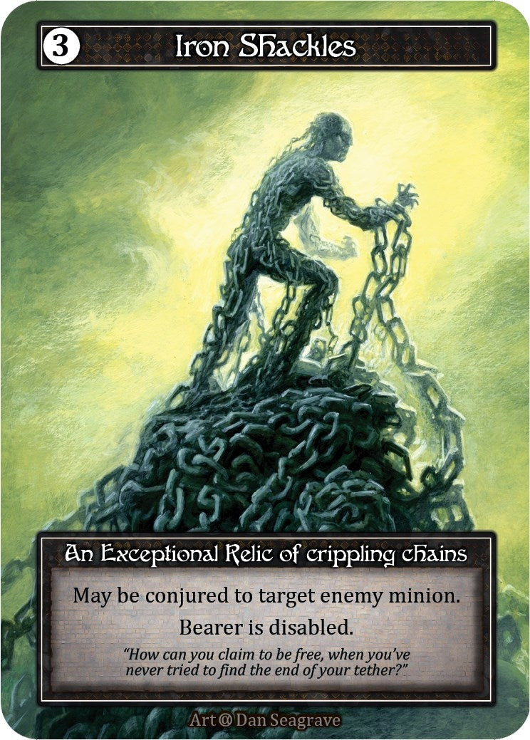 Iron Shackles (Foil) - Sorcery: Contested Realm Single