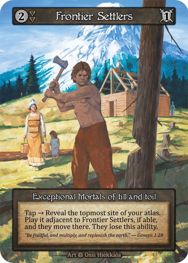 Frontier Settlers (Preconstructed Deck) - Sorcery: Contested Realm Single
