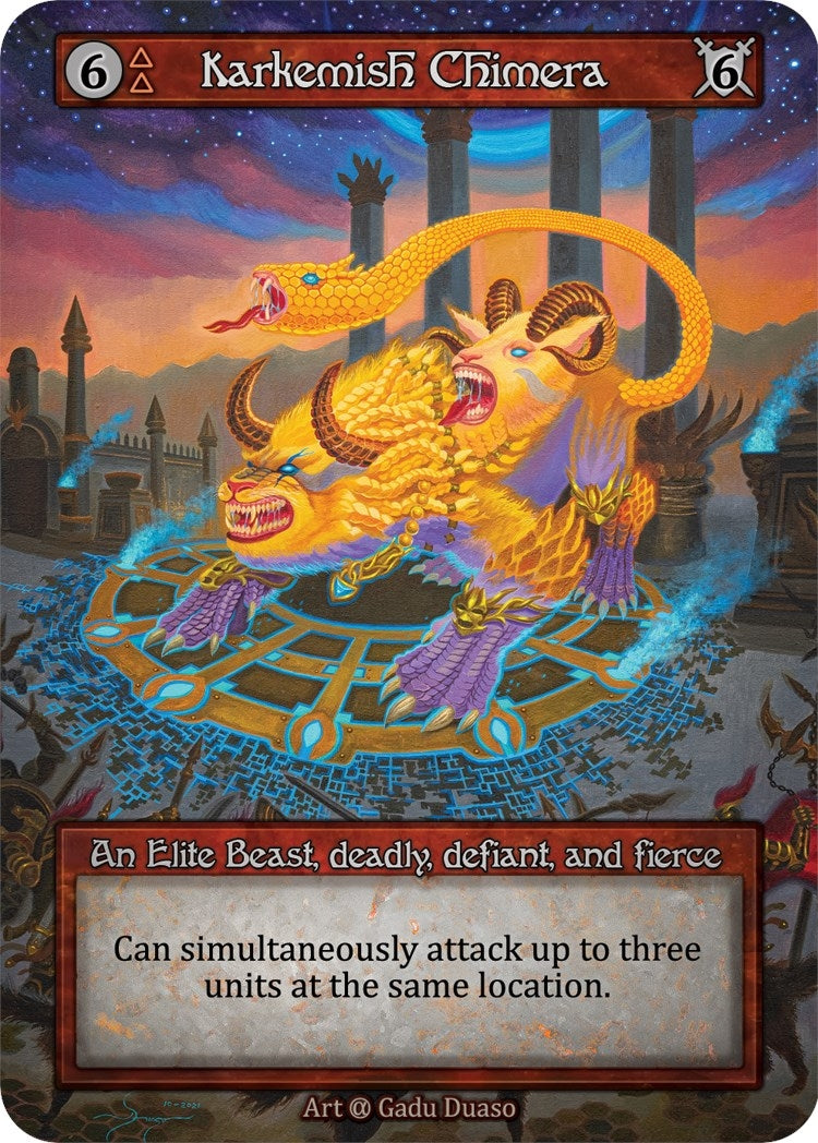 Karkemish Chimera - Sorcery: Contested Realm Single
