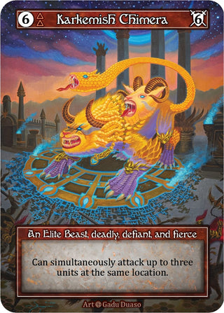 Image for Karkemish Chimera (Foil) (Alpha) - Sorcery: Contested Realm