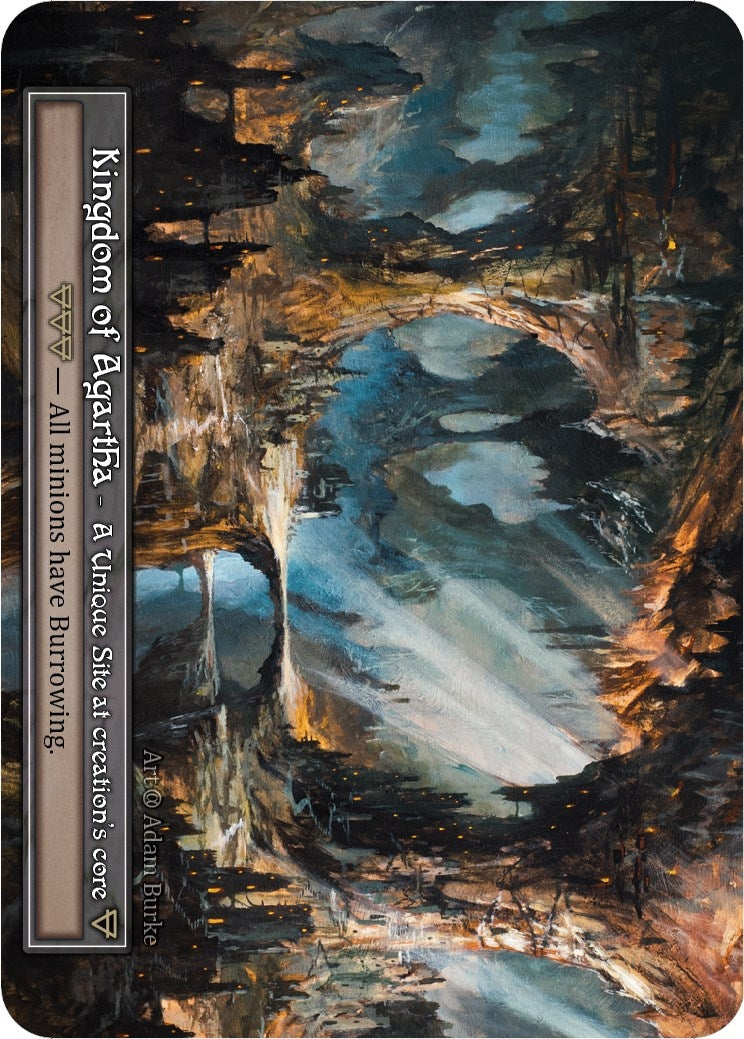 Image for Kingdom of Agartha (Foil) (Alpha) - Sorcery: Contested Realm