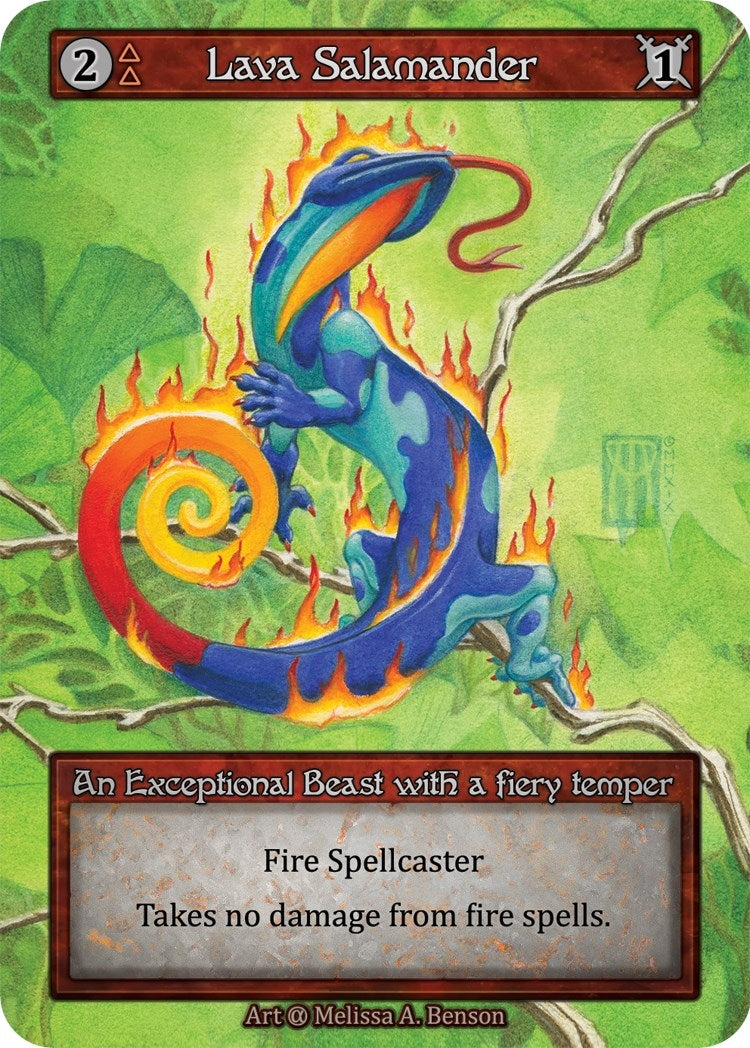 Lava Salamander - Sorcery: Contested Realm Single