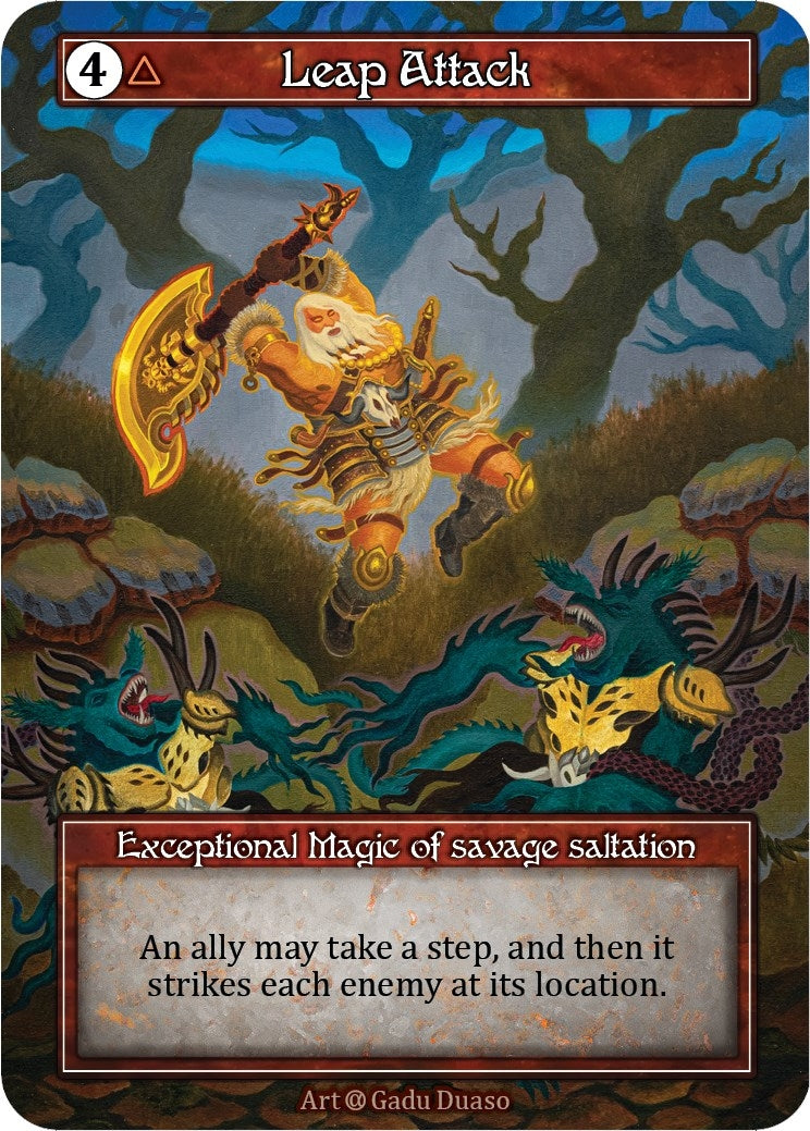 Image for Leap Attack (Foil) (Alpha) - Sorcery: Contested Realm