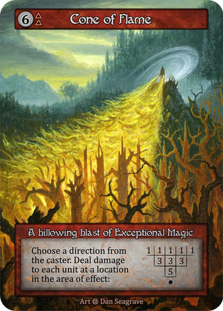 Cone of Flame - Sorcery: Contested Realm Single