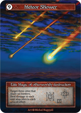 Meteor Shower (Foil) - Sorcery: Contested Realm Single