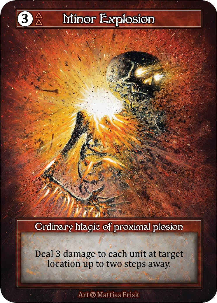 Image for Minor Explosion (Foil) (Alpha) - Sorcery: Contested Realm