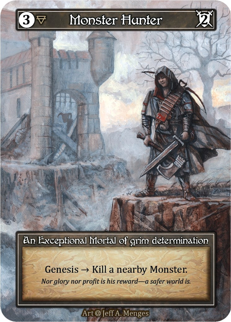 Image for Monster Hunter (Foil) (Alpha) - Sorcery: Contested Realm