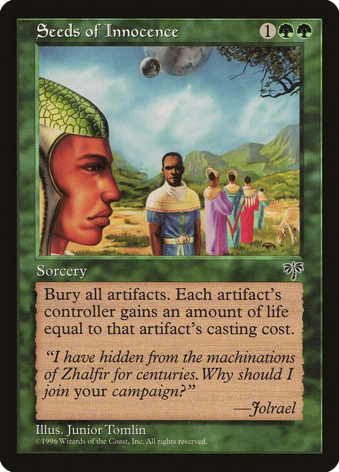 Seeds of Innocence [MIR] - MTG Single