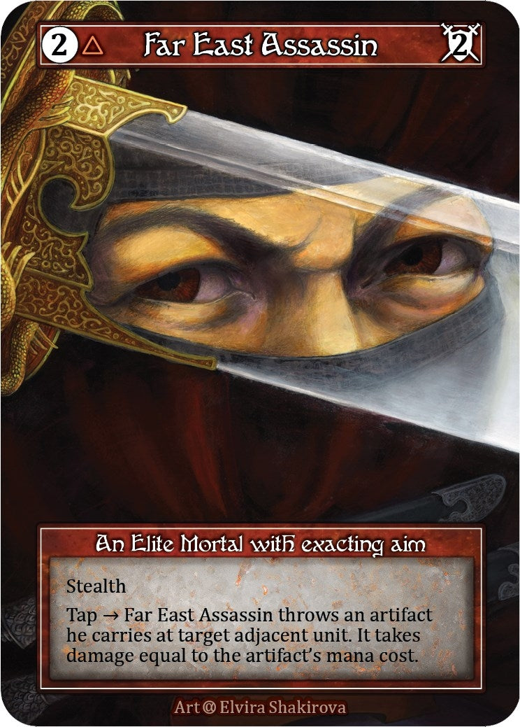 Image for Far East Assassin (Foil) (Alpha) - Sorcery: Contested Realm