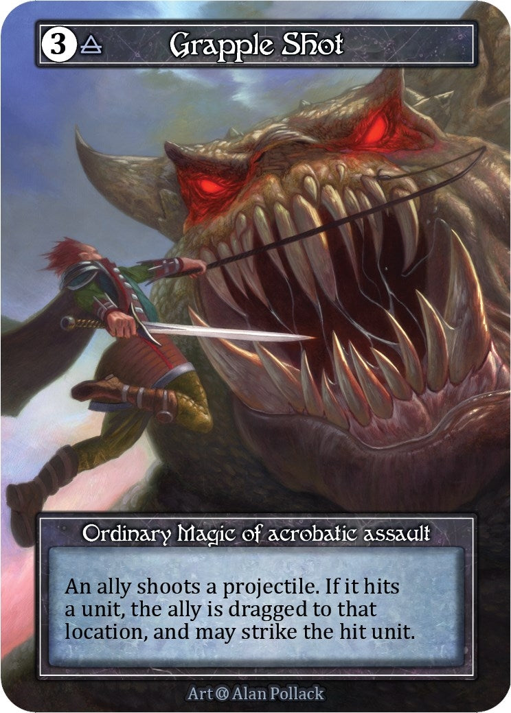 Image for Grapple Shot (Foil) (Alpha) - Sorcery: Contested Realm