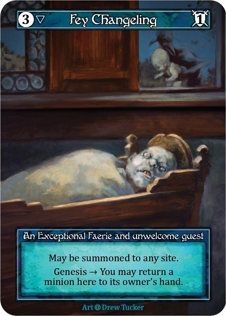 Image for Fey Changeling (Foil) (Alpha) - Sorcery: Contested Realm