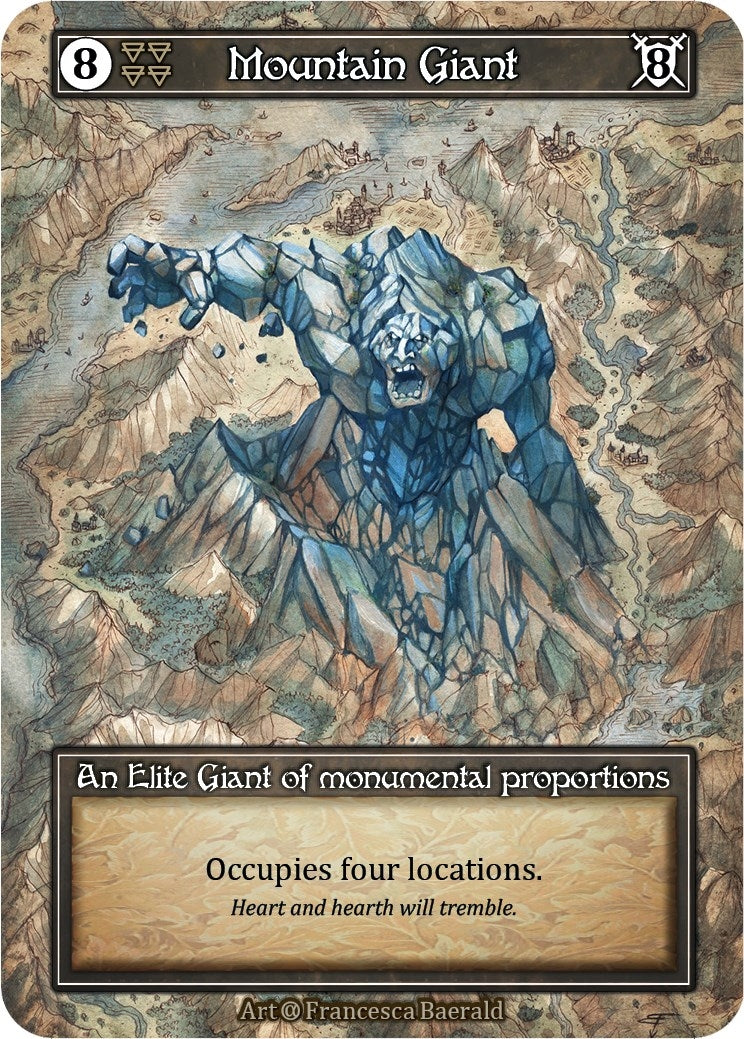 Mountain Giant (Foil) - Sorcery: Contested Realm Single