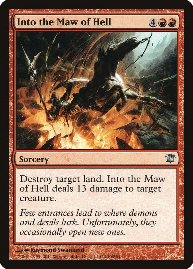 Into the Maw of Hell (150) [ISD] - MTG Single